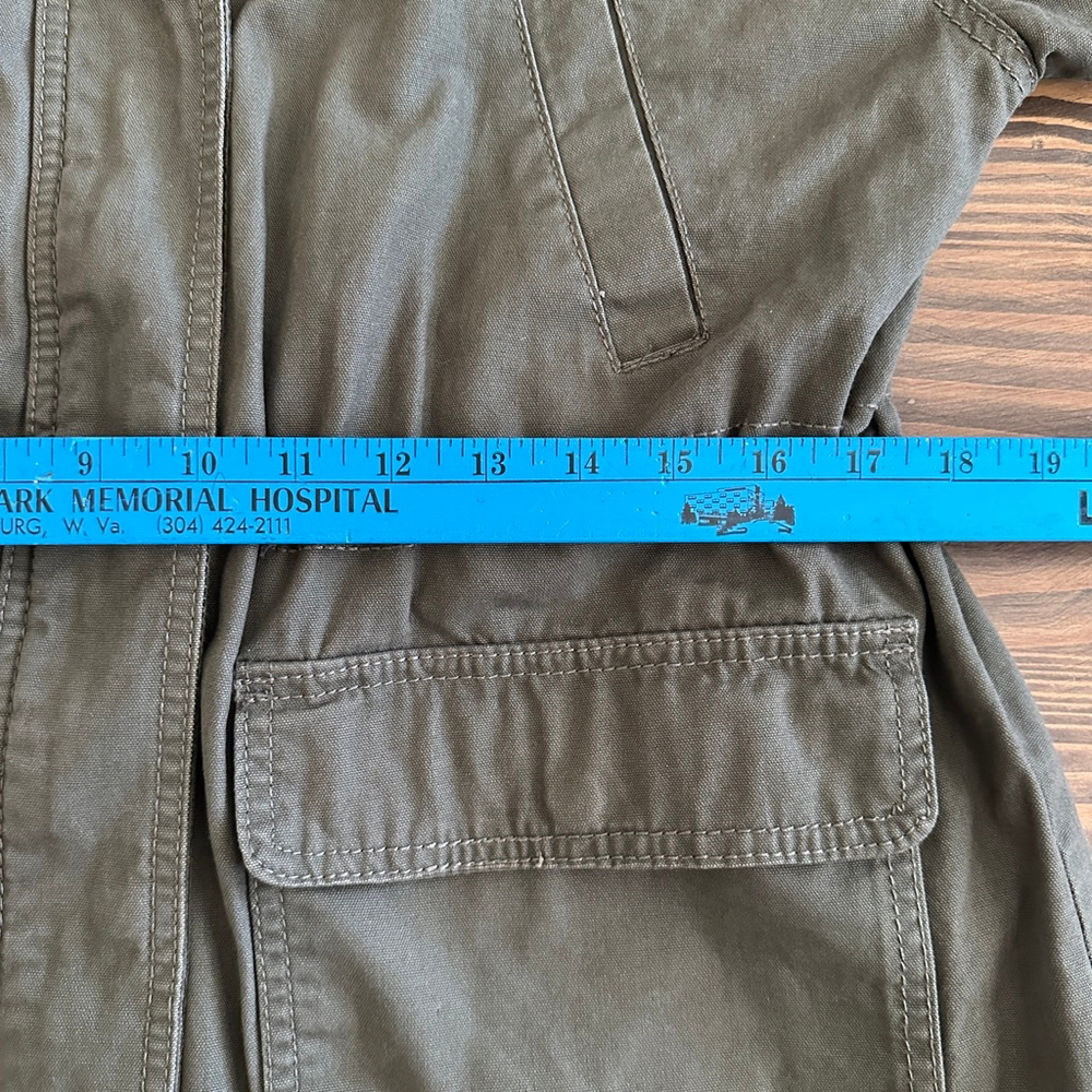 Women’s Universal Thread Green Utility Jacket Bla… - image 7